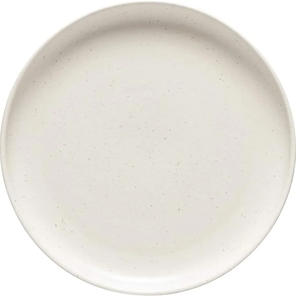 Casafina Ceramic Stoneware 10.5 Dinner Plate Pacifica Collection Vanilla Speckle - Picture 13 of 13